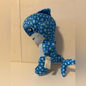 Build a Bear | Blue Polka Dot Shark Plush Toy